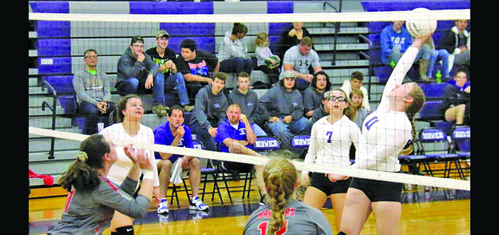 Norwich Volleyball rebounds from loss to sweep Warriors